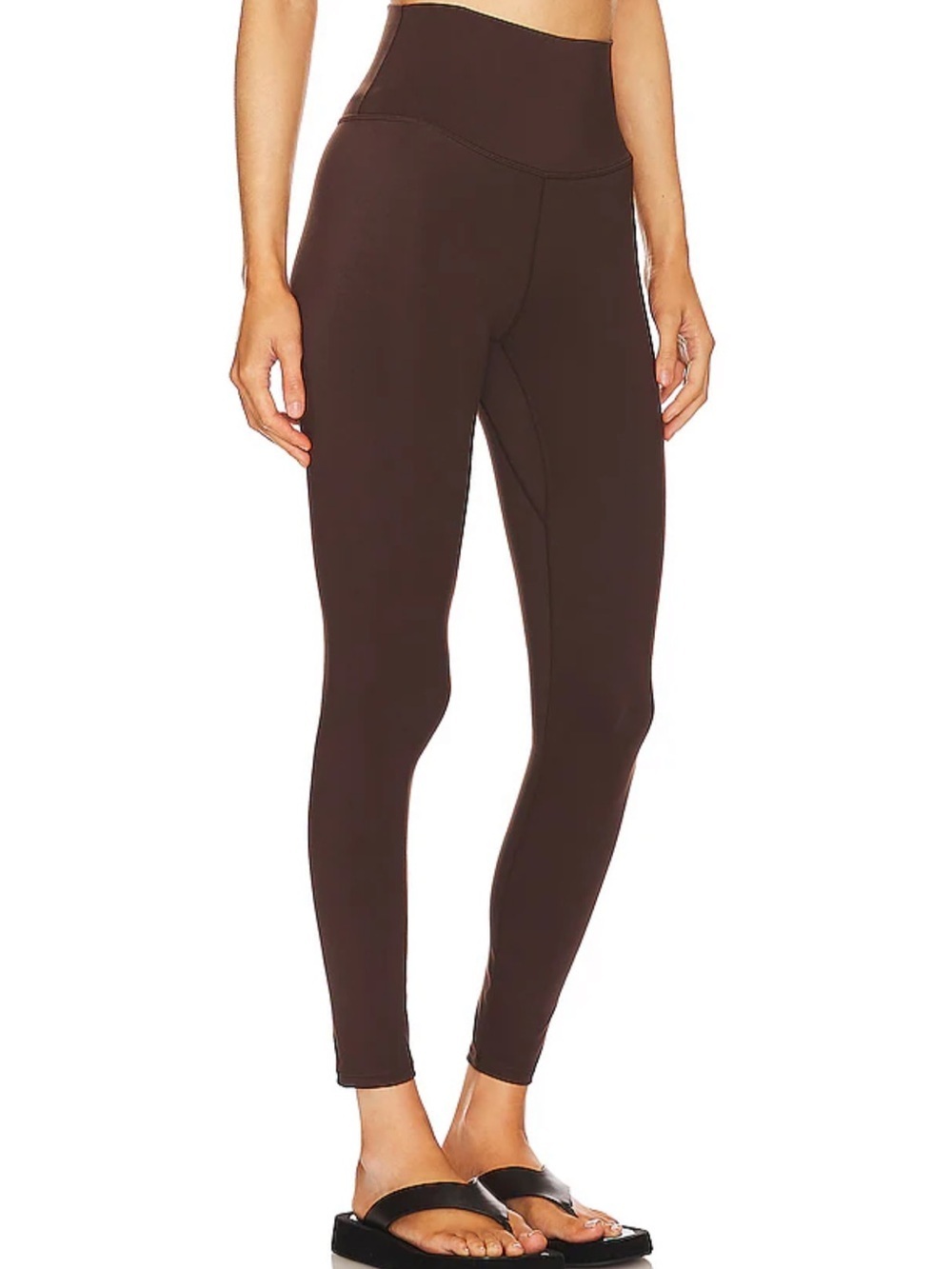 Varley FreeSoft High Rise 7/8 Leggings Coffee Bean Brown Medium